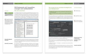 Wie Sie PDF-Dokumente mit Lesezeichen in InDesign erzeugen und nachbearbeiten