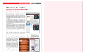 Wie Sie PDFs auf iPad und iPhone lesen