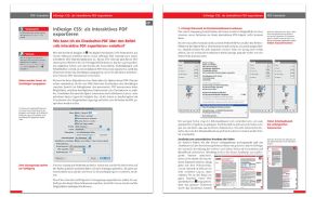 Wie Sie InDesign-Dokumente als interaktives PDF exportieren