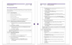Checkliste für die PDF-Erzeugung