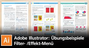 Die Filter- und Effekt-Menüs in Illustrator – anhand von Übungsbeispielen trainieren