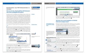 Wie Sie PDF-Dokumente gezielt mit Acrobat durchsuchen