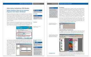 Was taugen alternative kostenlose PDF-Reader?