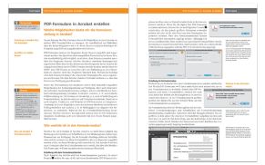 Wie Sie PDF-Formulare in Acrobat sauber erstellen