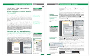 Wie Sie vektorisierte PDF-Texte in editierbaren Text umwandeln