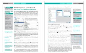 Wie Sie PDF-Dokumente mustergültig in Acrobat erzeugen