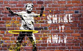 Wie Sie ein Schablonengraffiti im Stil des Künstlers Banksy mit Photoshop gestalten