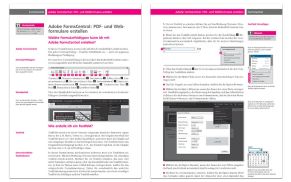 Adobe FormsCentral: PDF- und Webformulare erstellen (Teil 3)