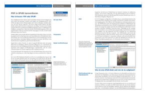 Wie Sie PDF-Dokumente in EPUB-Dokumente konvertieren
