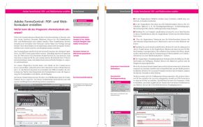 Adobe FormsCentral: PDF- und Webformulare erstellen (Teil 1)