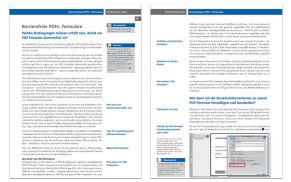 Wie Sie barrierefreie PDF-Formulare mit Adobe Acrobat erstellen