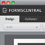 FormsCentral: Formulare hochladen und lokal speichern