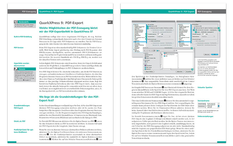 Wie Sie den PDF-Export von QuarkXPress 9 richtig durchführen