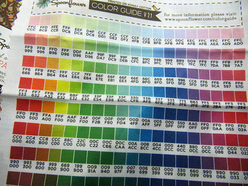 Farbvergleich: Sie können sich Farbcharts selbst generieren oder die vorgefertigten der jeweiligen Druckerei verwenden.